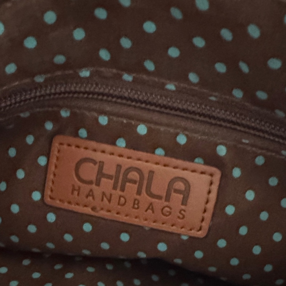 Chala Bird on Berry Crossbody Purse - Picture 6 of 8